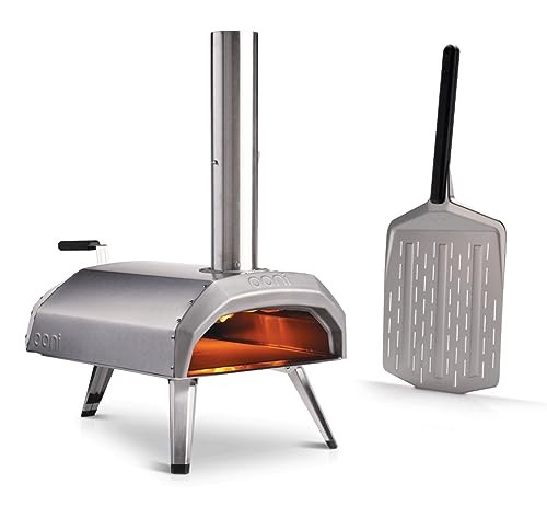 Ooni Karu 12 Multi-Fuel Pizza Oven - Essential Pizza Oven Bundle - Save 20% on Ooni 12" Perforated Pizza Peel | Amazon (US)