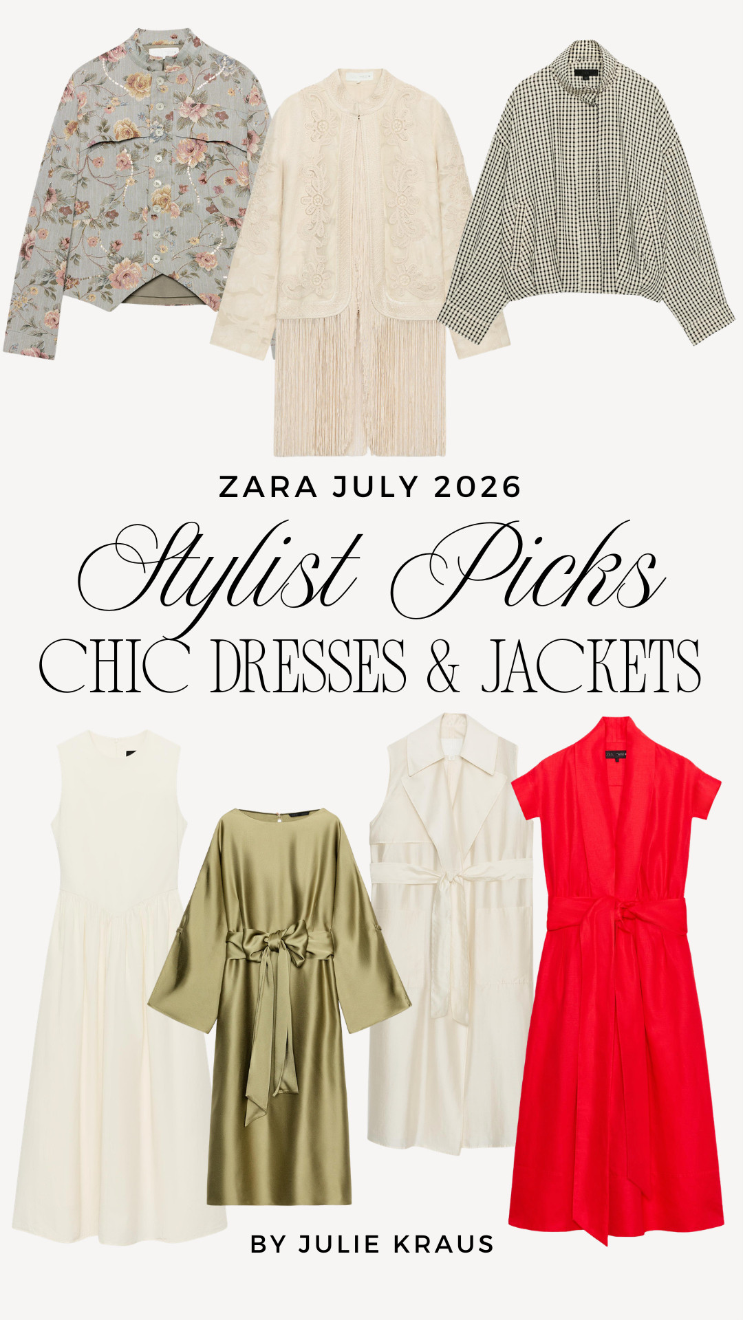 The dresses and jackets from Zara that are doing everything right this season. Polished, modern, and so easy to wear. Zara Dresses • Zara Jackets • Stylist Picks from Zara • Chic Outfit Ideas • Zara Style 2026 

 #LTKSeasonal #LTKOver40