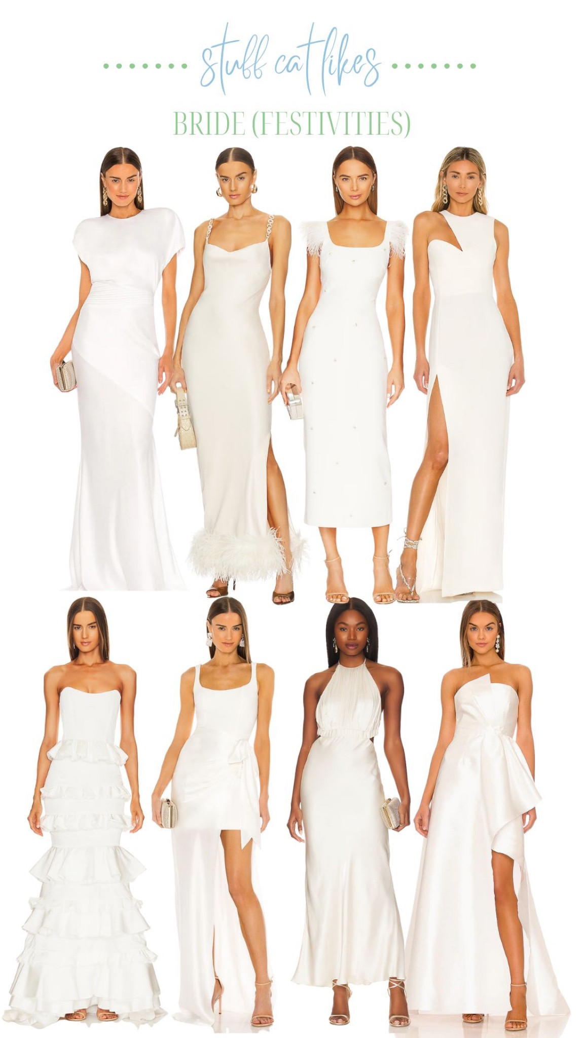 Dresses for the bride! 

#LTKSeasonal #LTKwedding