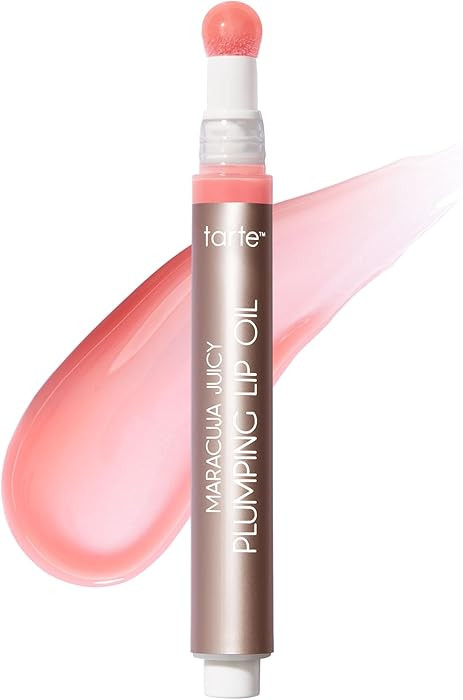 tarte maracuja juicy plumping lip oil - Hydrating & Volumizing Lip Plumper Gloss Balm with Nouris... | Amazon (US)
