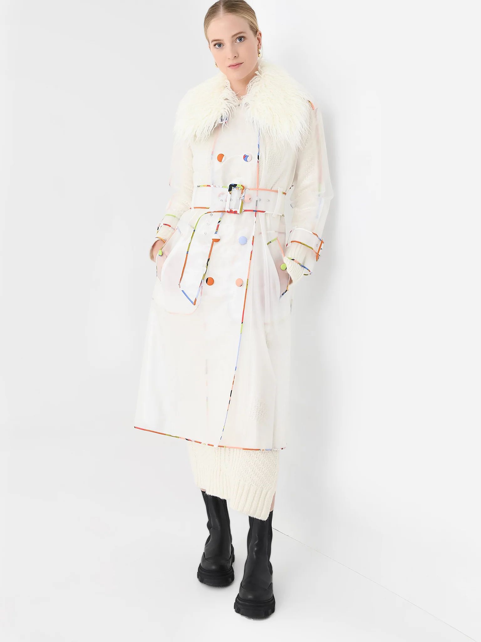 Celia B Women's Ice Lolly Trench Coat | Saint Bernard