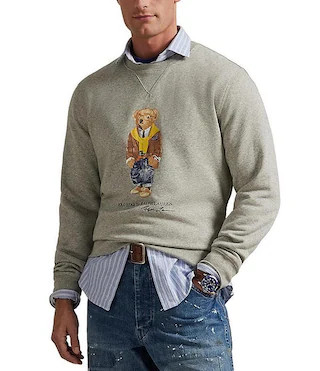 Polo Heritage Bear Fleece Sweatshirt | Dillard's