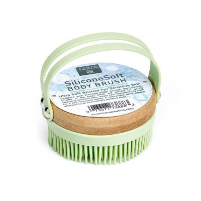 Earth Therapeutics Silicone and Bamboo Soft Body Brush | Target