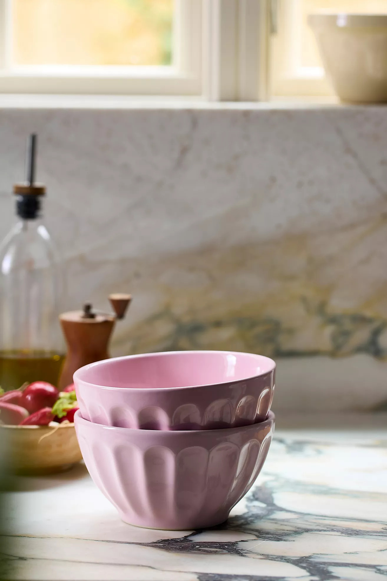 The Latte Stoneware Cereal Bowls, Set of 4: Amelie Edition | Anthropologie (US)