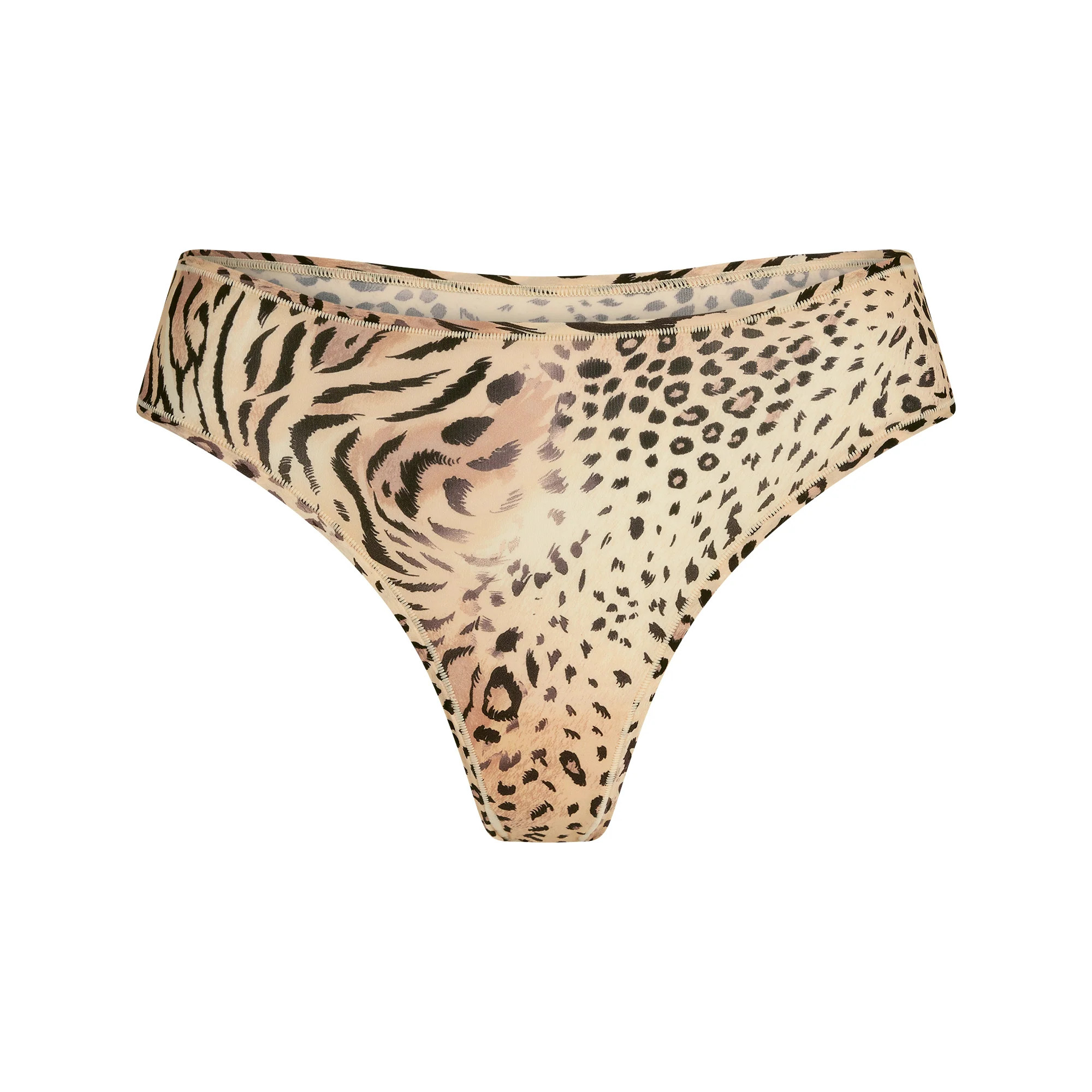 FITS EVERYBODY THONG | SAND MULTI ANIMAL | SKIMS | SKIMS (US)