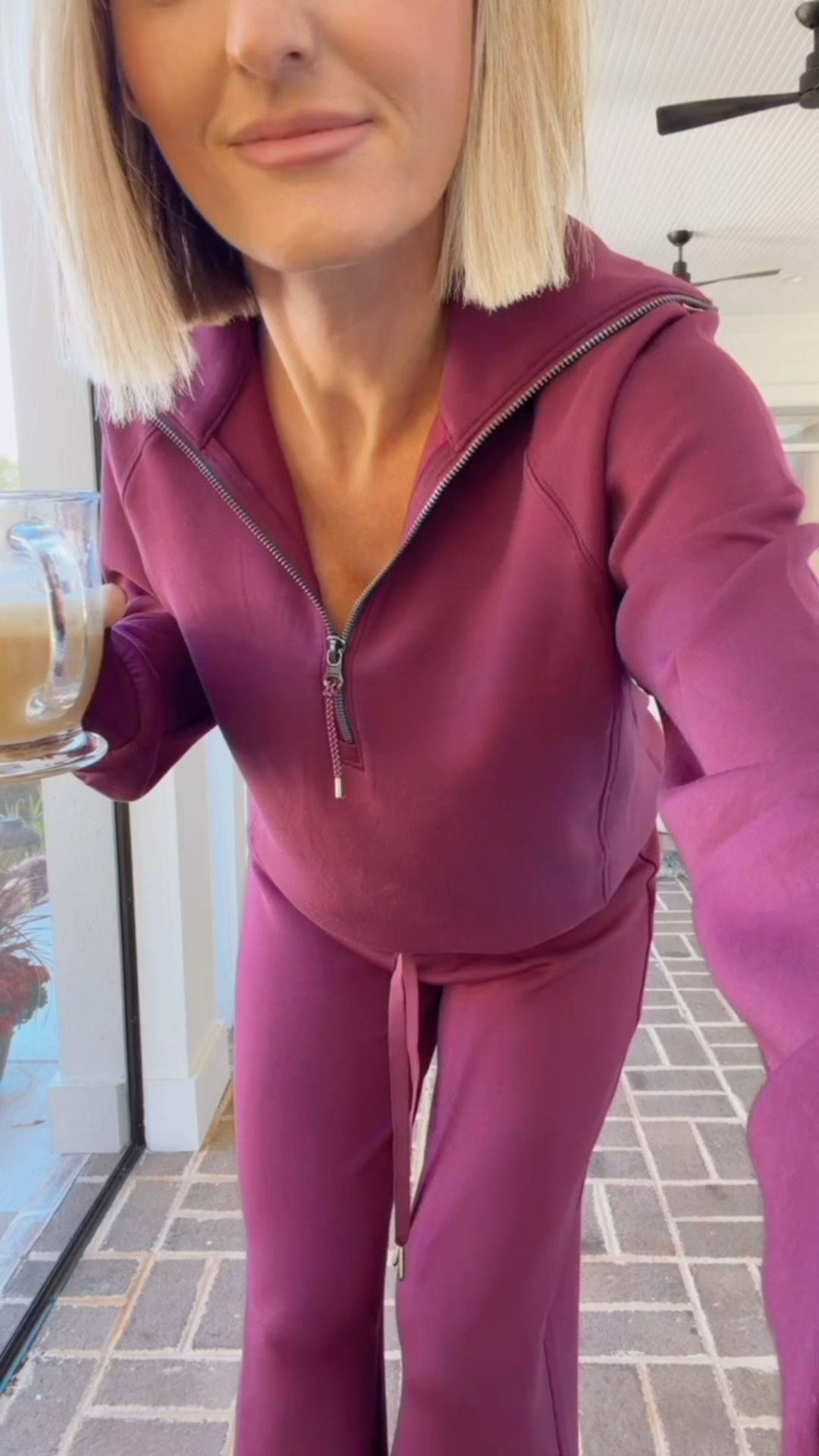 Some of my absolute favorite pieces from @spanx are the AirEssentials half zip and wide leg pants! This Plum Berry color is so beautiful for fall. This set is so comfortable for traveling and would make the perfect gift! Both pieces fit true to size but I sized up to a M for the bump. Use code BRITTANYXSPANX for 15% your first purchase! #spanxpartner

Loverly Grey, Spanx, Air Essentials 

#LTKTravel #LTKActive #LTKGiftGuide
