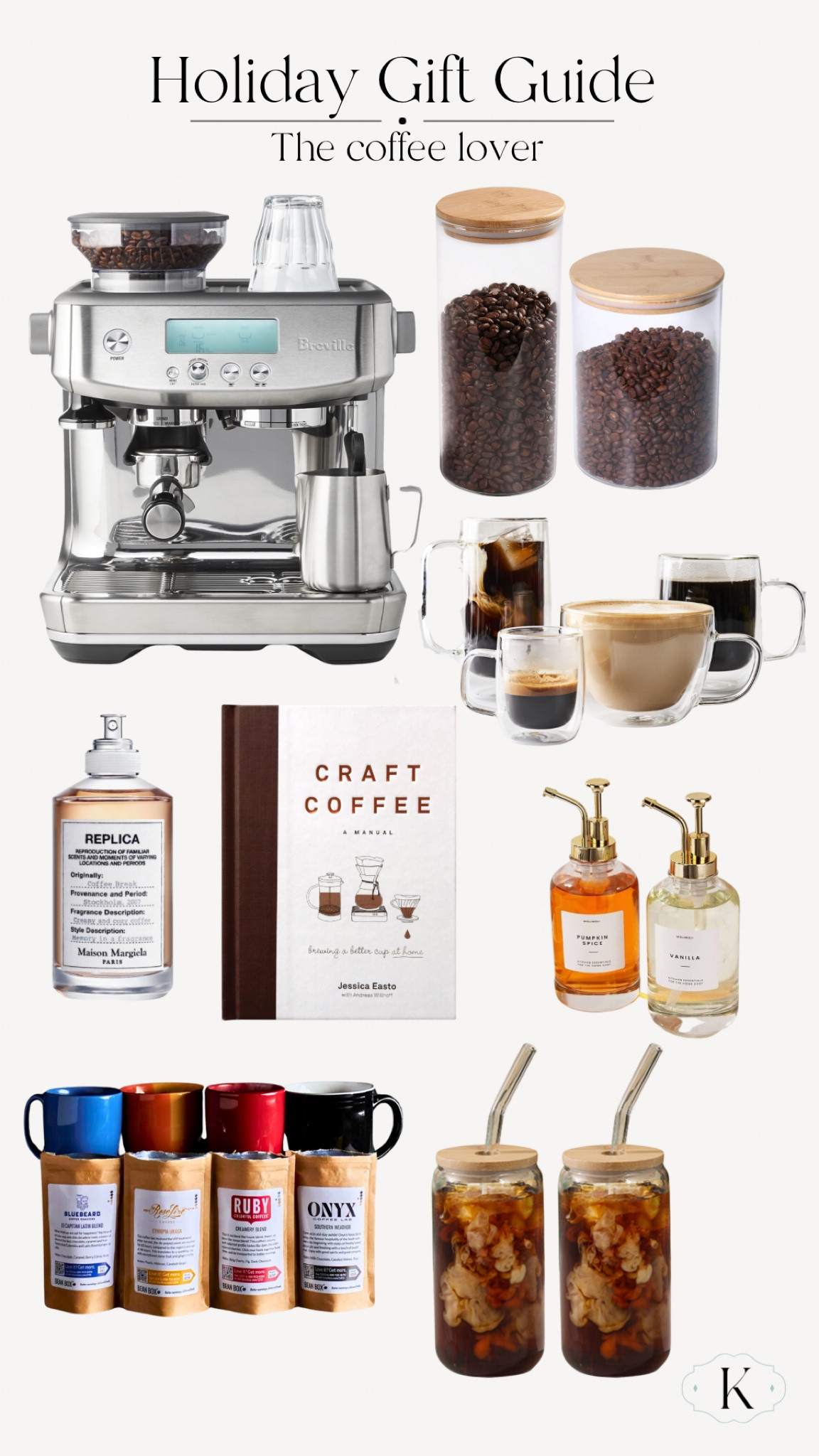 One of my husband‘s favorite gifts of all time was espresso machine after a deployment. Here’s a gift guide of all of our favorite things for a coffee lover.

#LTKSeasonal #LTKGiftGuide #LTKHoliday