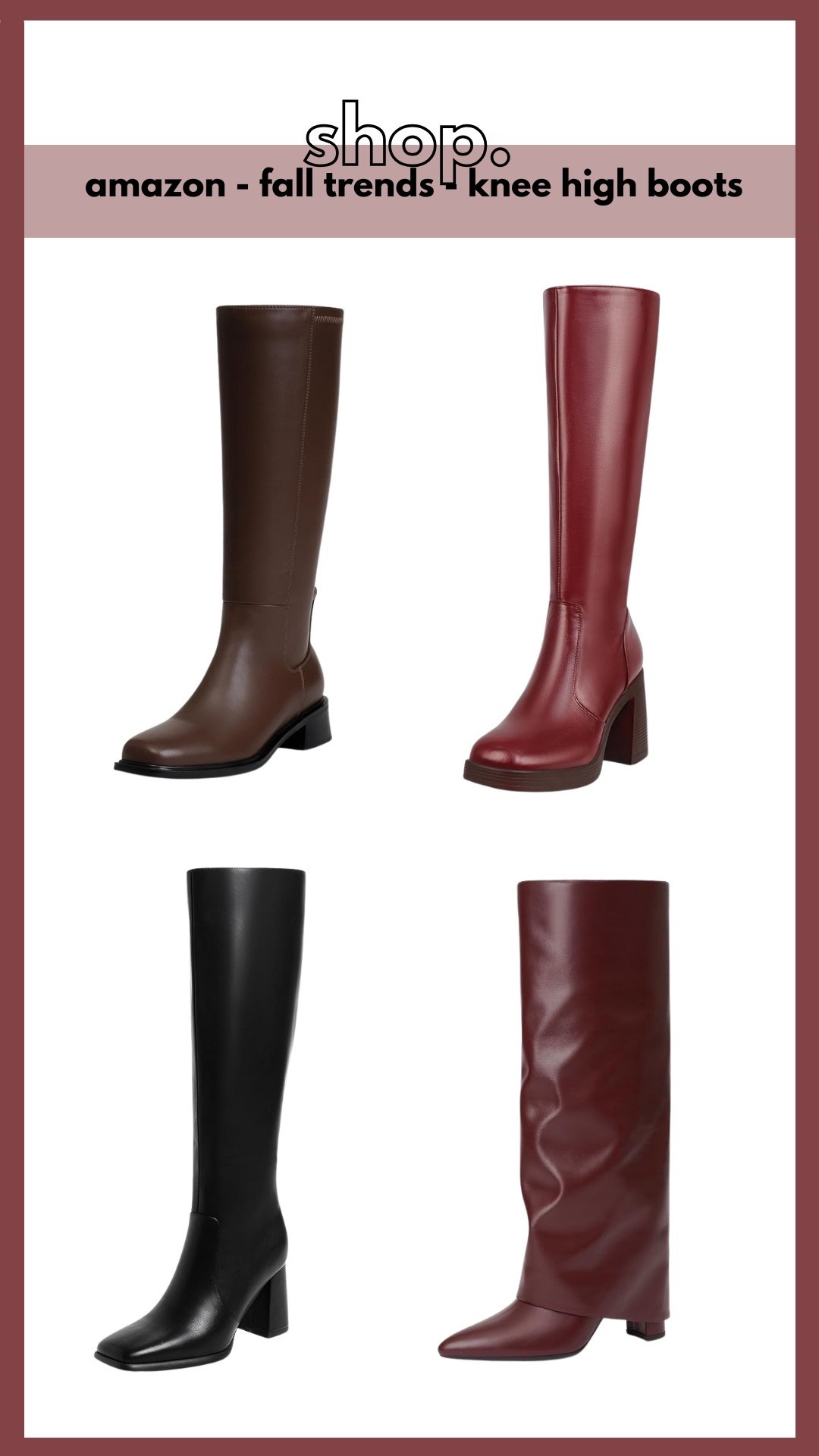 Amazon, fall outfits, fall trends, knee high boots 

#LTKSeasonal #LTKShoeCrush #LTKFindsUnder100