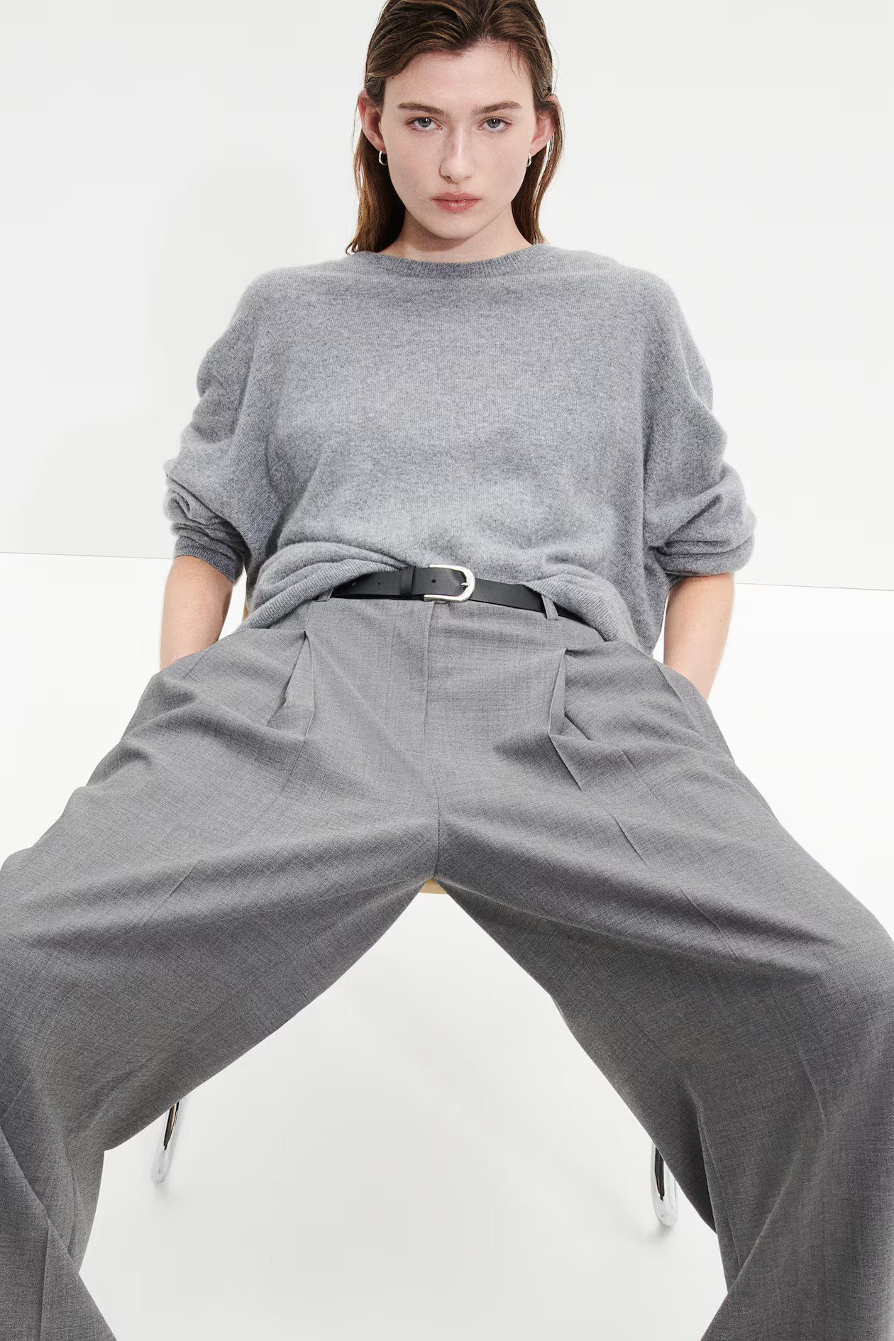 Ledergürtel - Schwarz/Silberfarben - Ladies | H&M AT | H&M (DE, AT, CH, NL, FI)