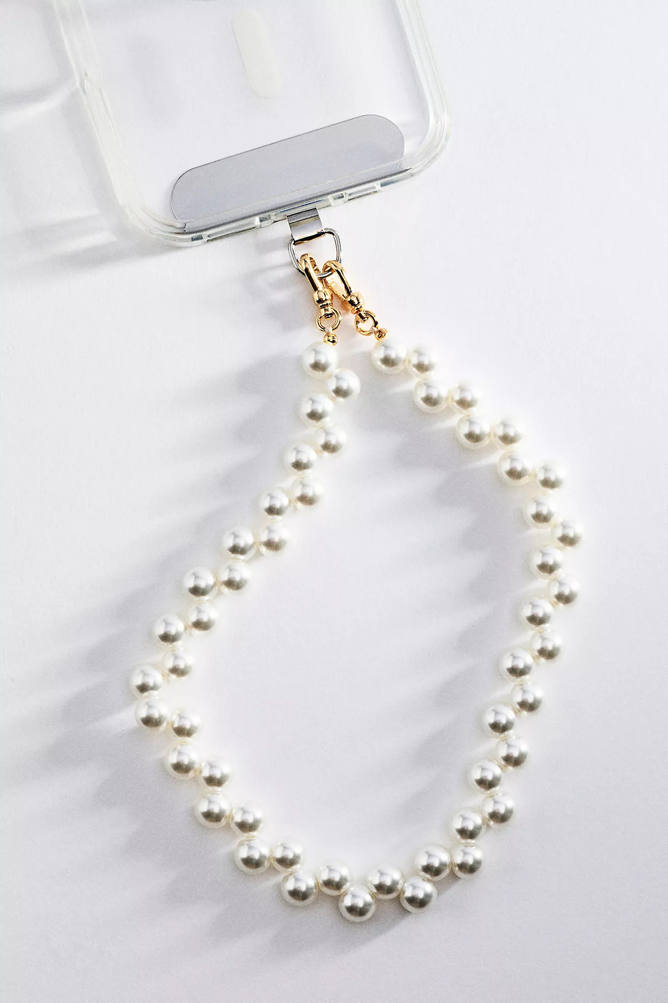 Wavy Pearl Phone Chain | Anthropologie (US)