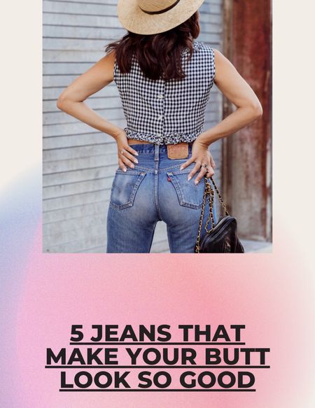 These jeans do a booty good! These styles work for petite frames and come in extended sizes too  