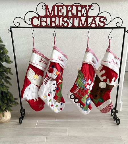 Christmas stockings on sale
Stocking holder 

#LTKHoliday #LTKGiftGuide #LTKsalealert