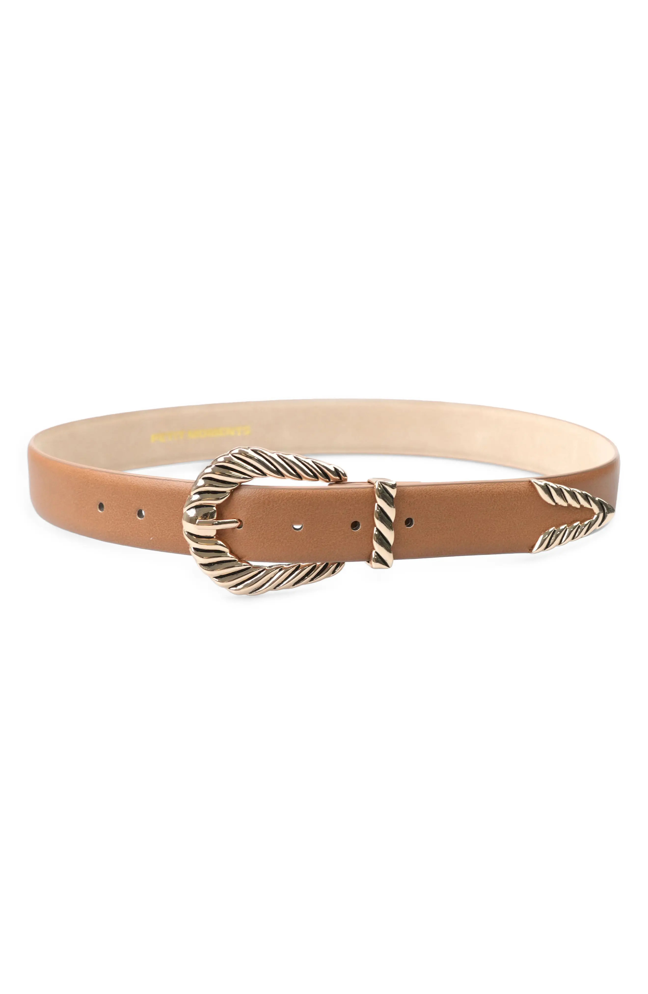 Petit Moments Modern Rodeo Faux Leather Belt (Women) | Nordstrom | Nordstrom