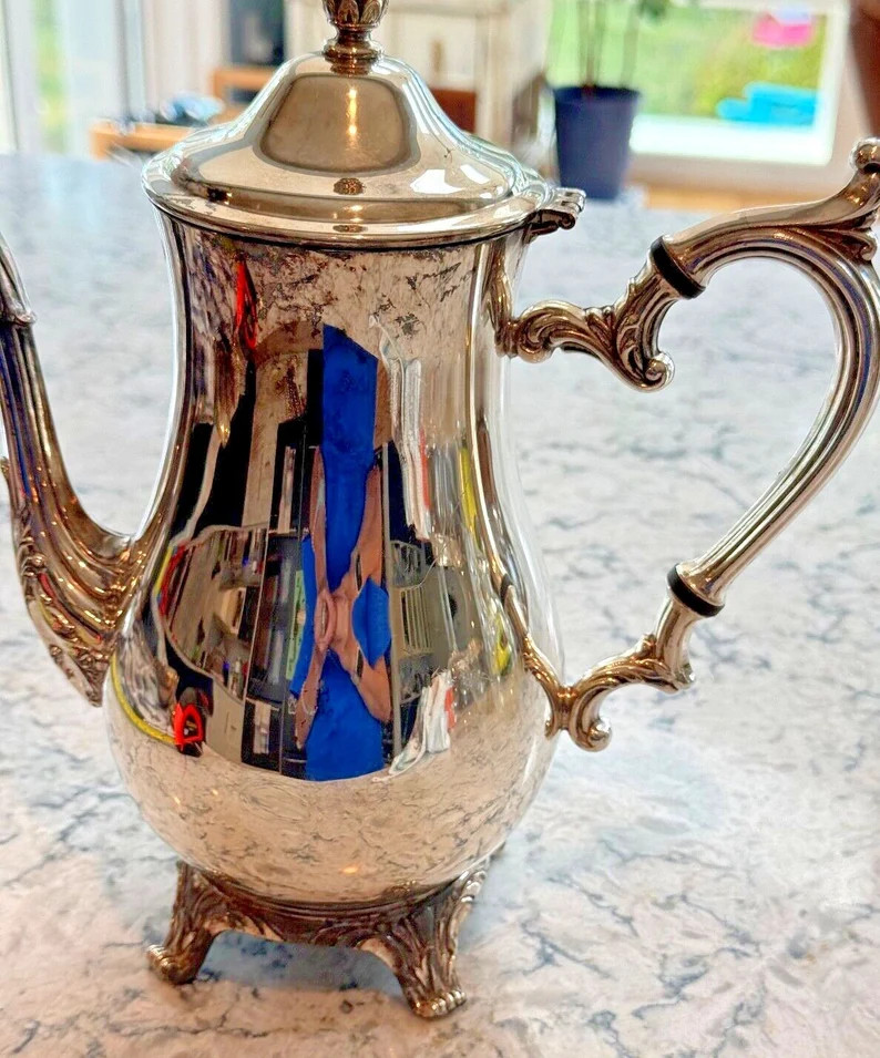 9 Vintage Victorian Style WM Rogers Silver Plate Tea Pot/coffee Pot 2601 - Etsy | Etsy (US)