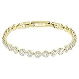 SWAROVSKI Angelic Necklace, Earring, and Bracelet Crystal Jewelry Collection, Rose Gold & Gold To... | Amazon (US)