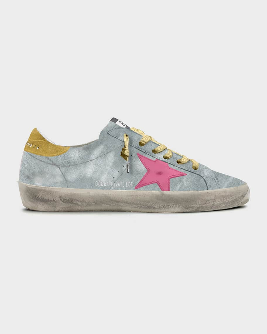Golden Goose Super-Star Suede Low-Top Sneakers | Neiman Marcus