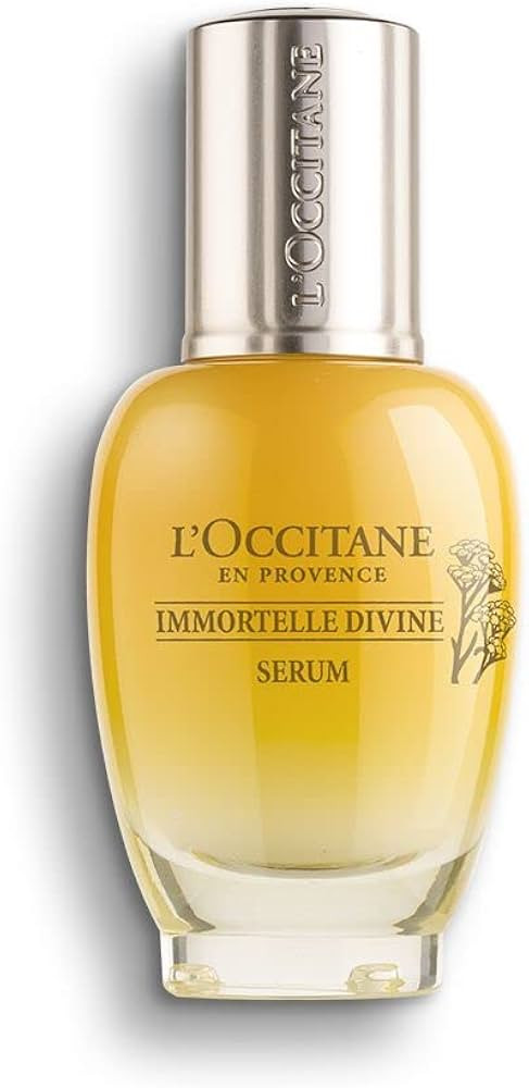 L'OCCITANE Immortelle Divine Face Serum: Anti-Aging, Visibly Reduce Appearance of Wrinkles, Plump... | Amazon (US)