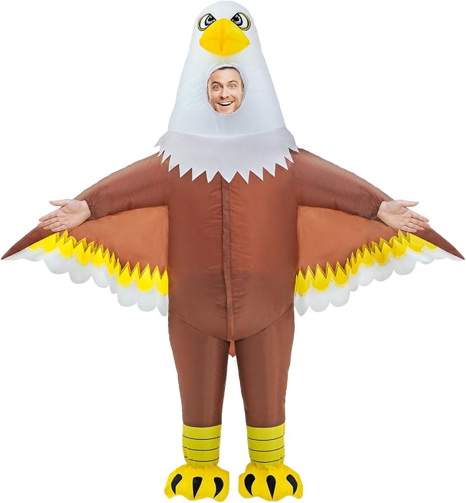 Seeds of Light Eagle Inflatable Costume,Adults Independence Day Inflatable Costume,Funny Blow up ... | Amazon (US)