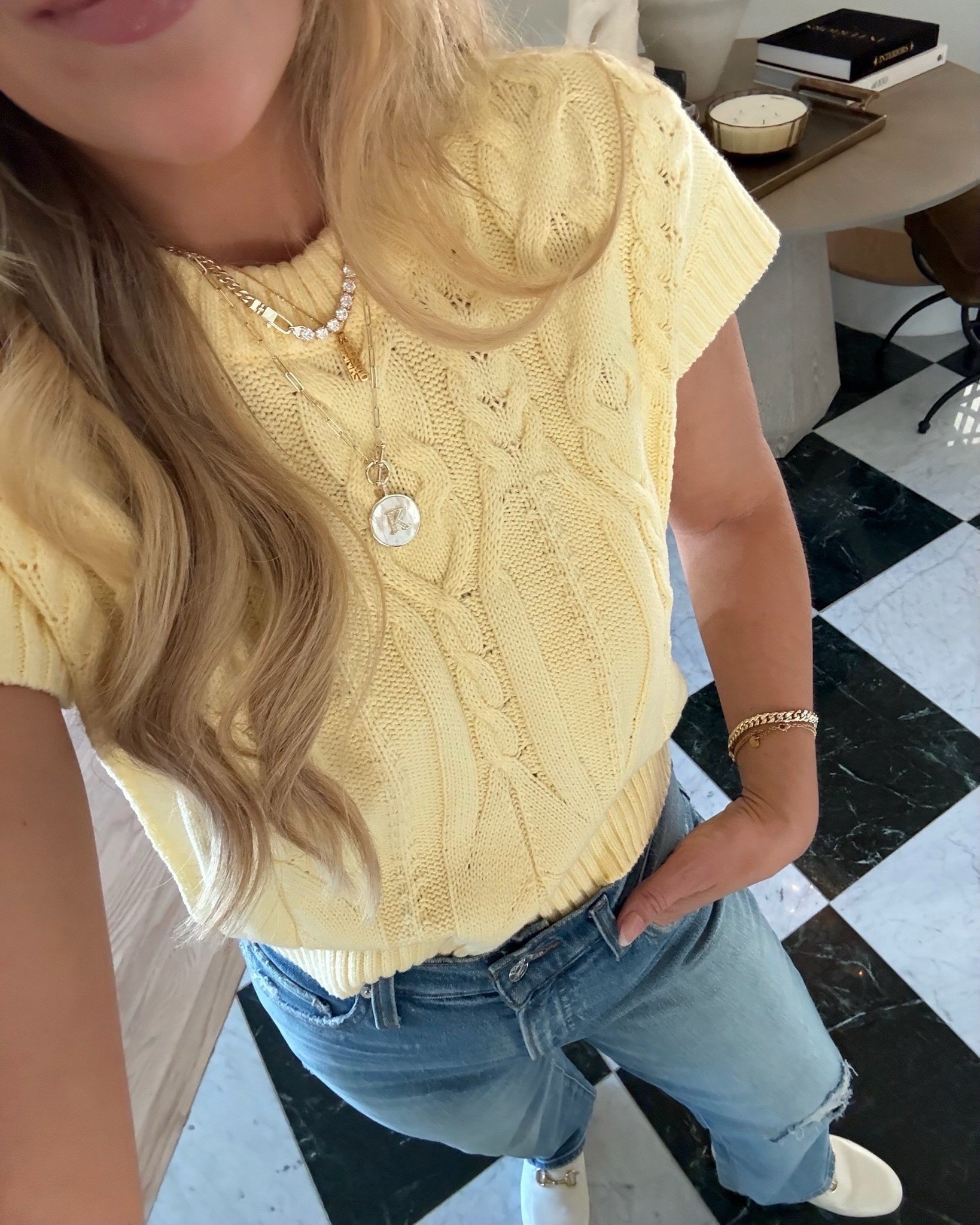 Obsessed with this soft butter yellow moment 💛✨ Spring style but make it cozy. 

#LTKvlog #LTKgrwm #LTKootd