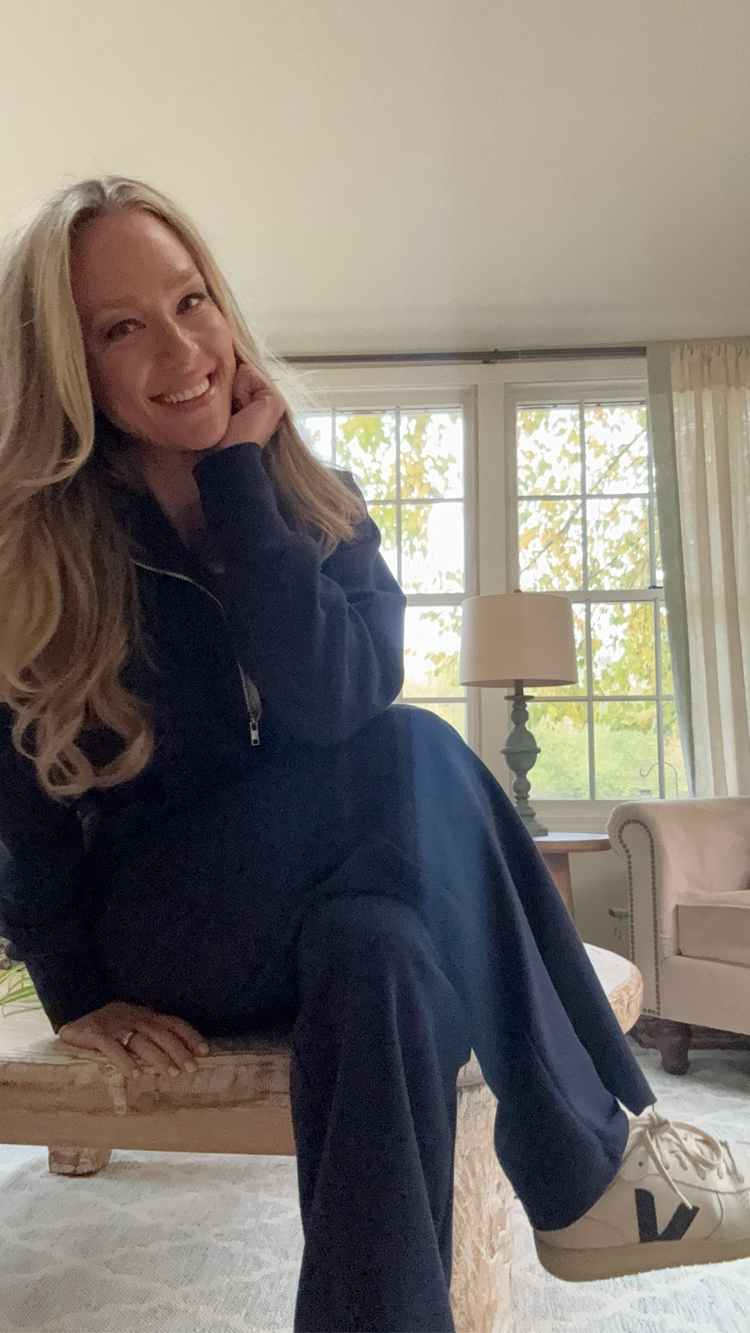 When style needs to meet cozy.  Great for travel, everyday at home or on the go! UNDER $50!!!! 

Wore this on the podcast today! 

#LTKActive #LTKFindsUnder50 #LTKOver40