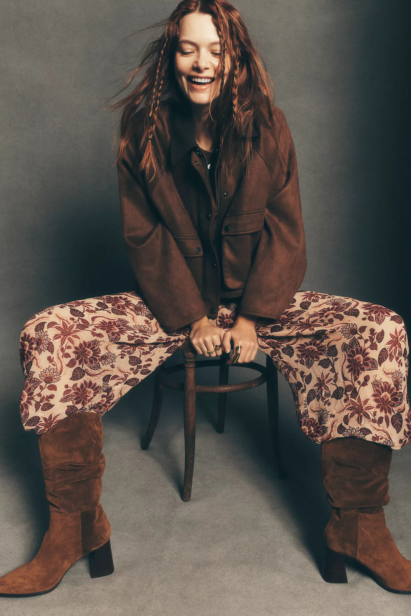 By Anthropologie Faux-Suede Twofer Jacket | Anthropologie (US)