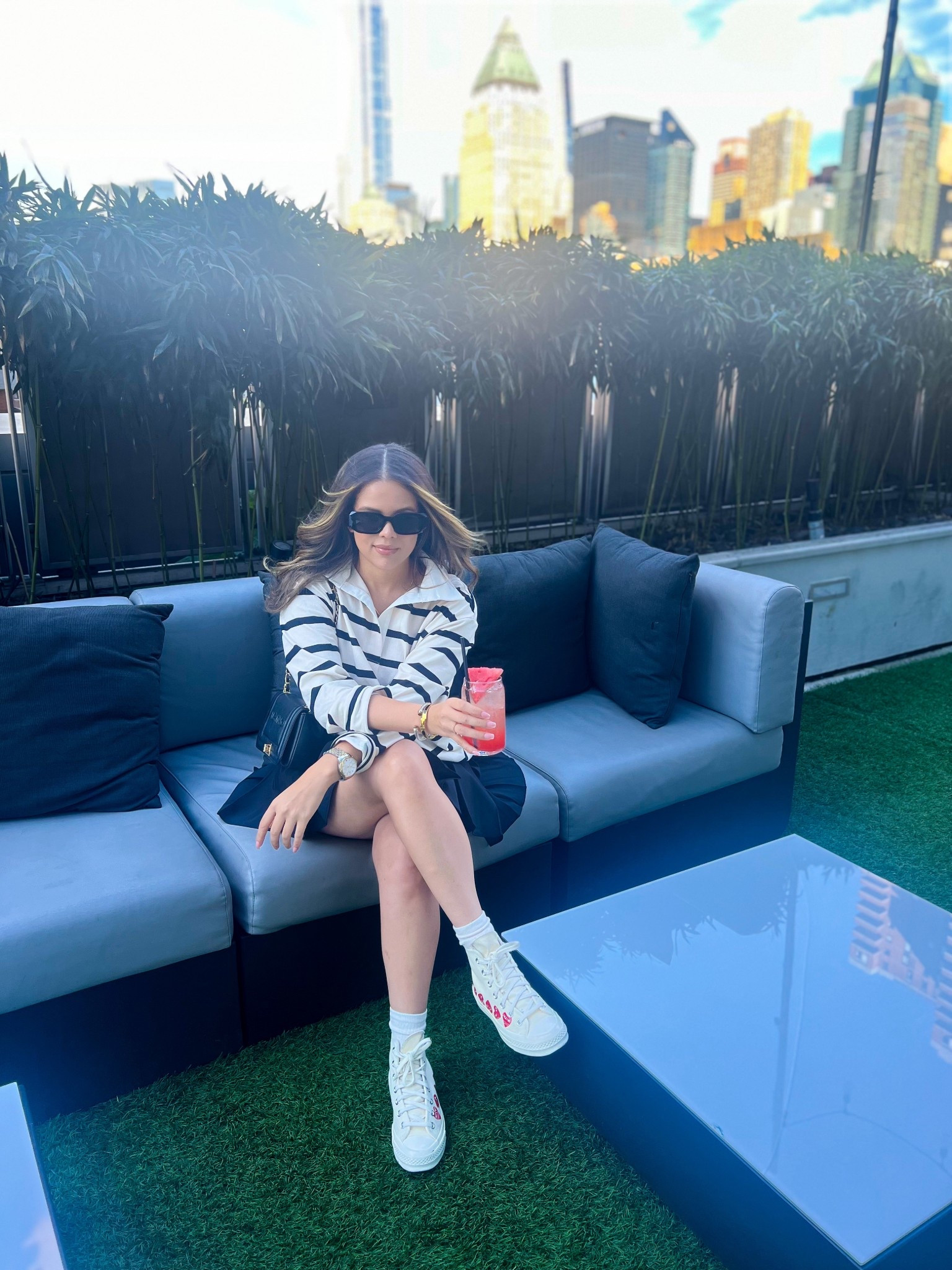 Just me, the city, and a mocktail 🍹✨

#LTKNYFW #LTKPetite #LTKFindsUnder50