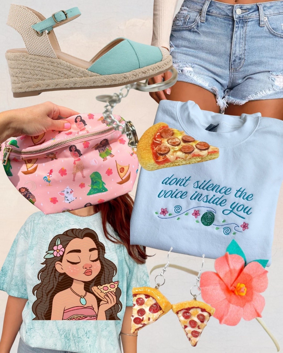 Inspired by Moana singing, “I am so hungrrrrrry!” 🎶🍕