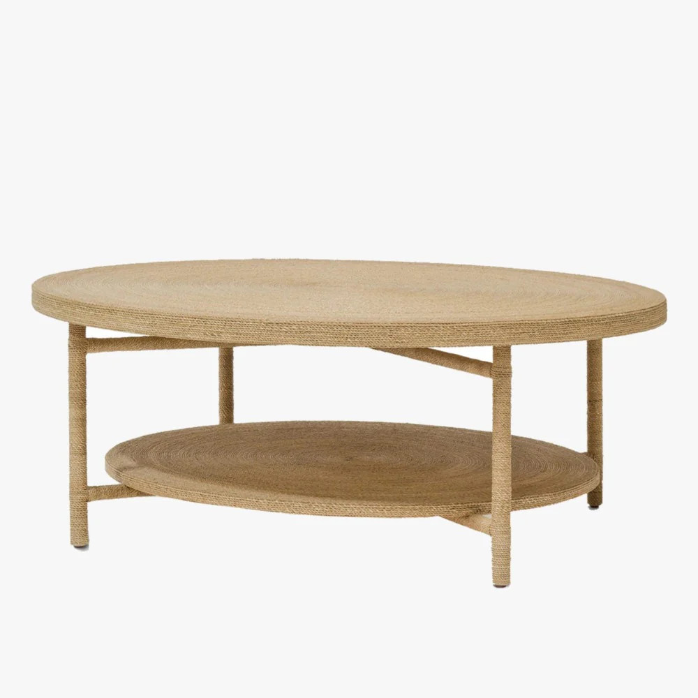 Monarch Seagrass Coffee Table | Dear Keaton