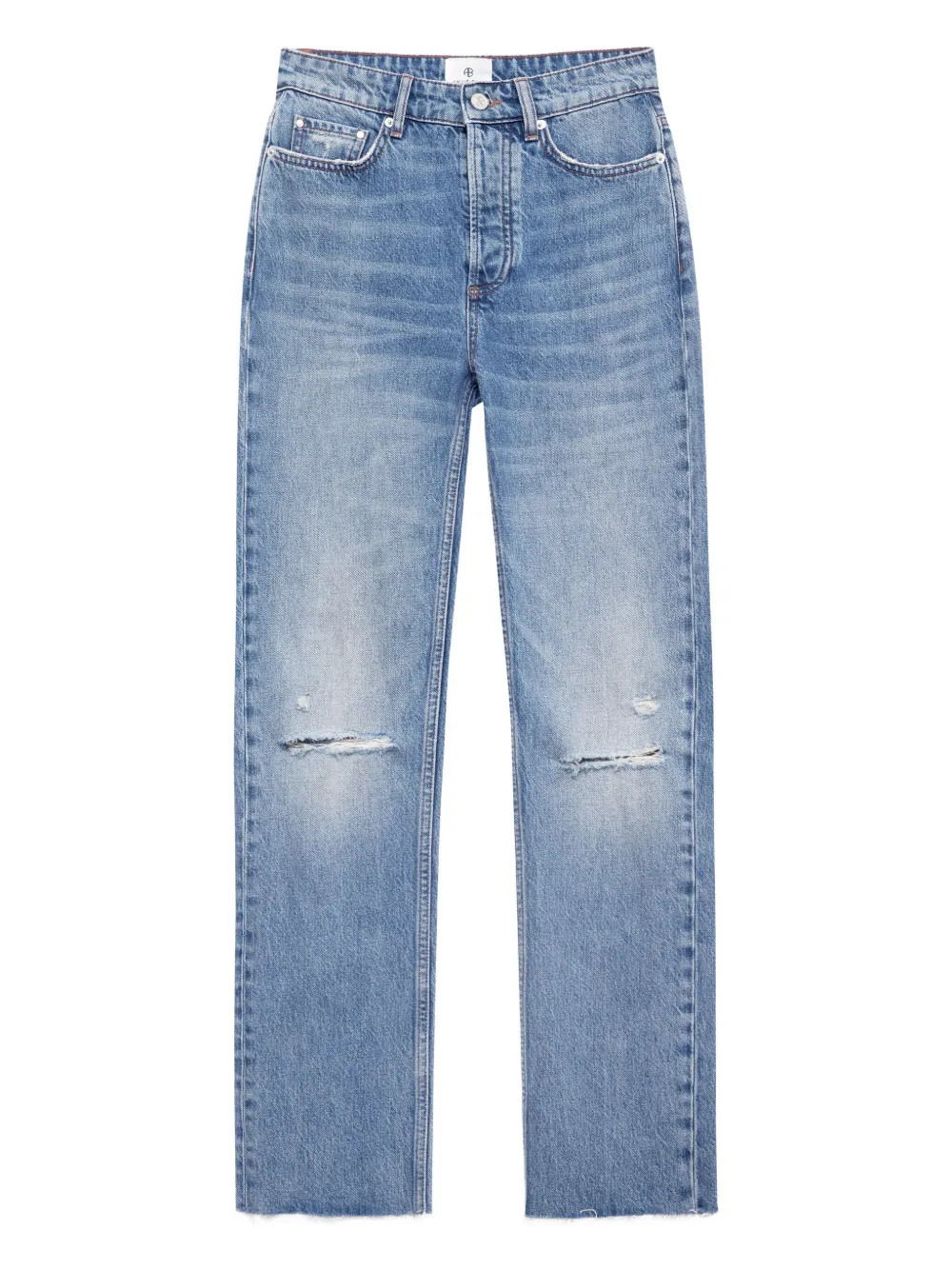 Bruno destructed frayed jeans | Farfetch Global