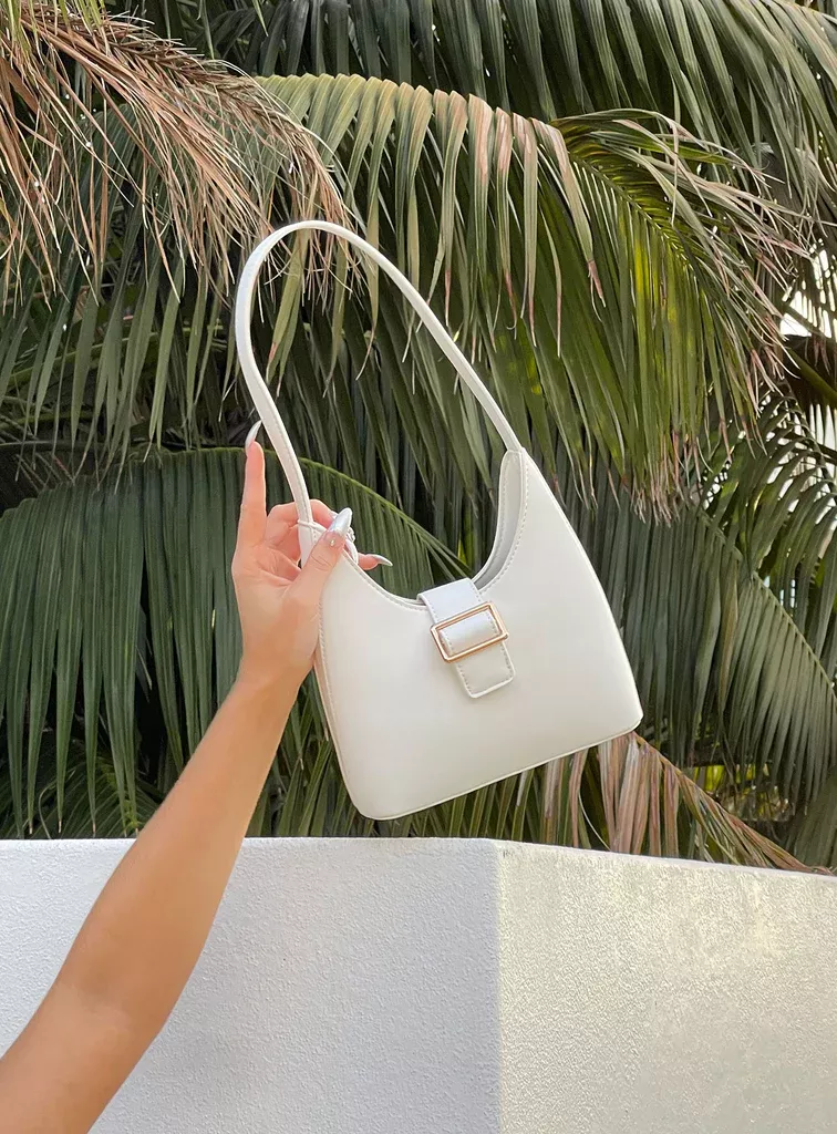 Kiser Shoulder Bag White