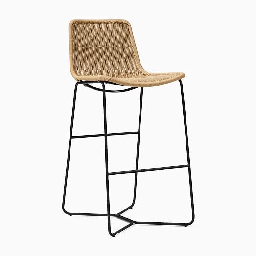 Slope Outdoor Bar & Counter Stools | West Elm (US)