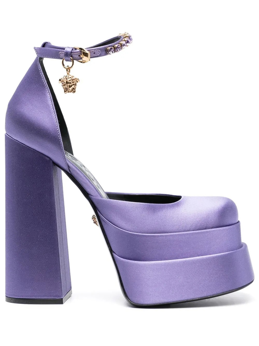 Versace Aevitas 160mm Platform Medusa-charm Pumps - Farfetch | Farfetch Global