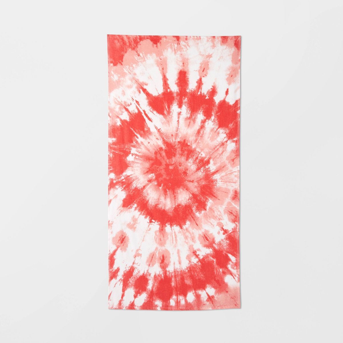 Tie Dye Beach Towel Red - Sun Squad™ | Target