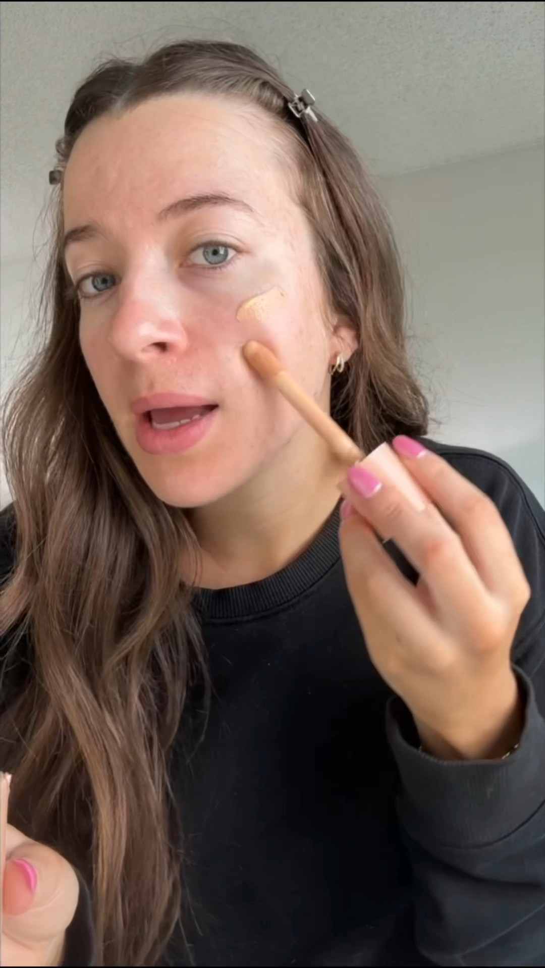 Elf cosmetics halo glow flawless filter try on + review 

#LTKSpringSale #LTKbeauty #LTKVideo