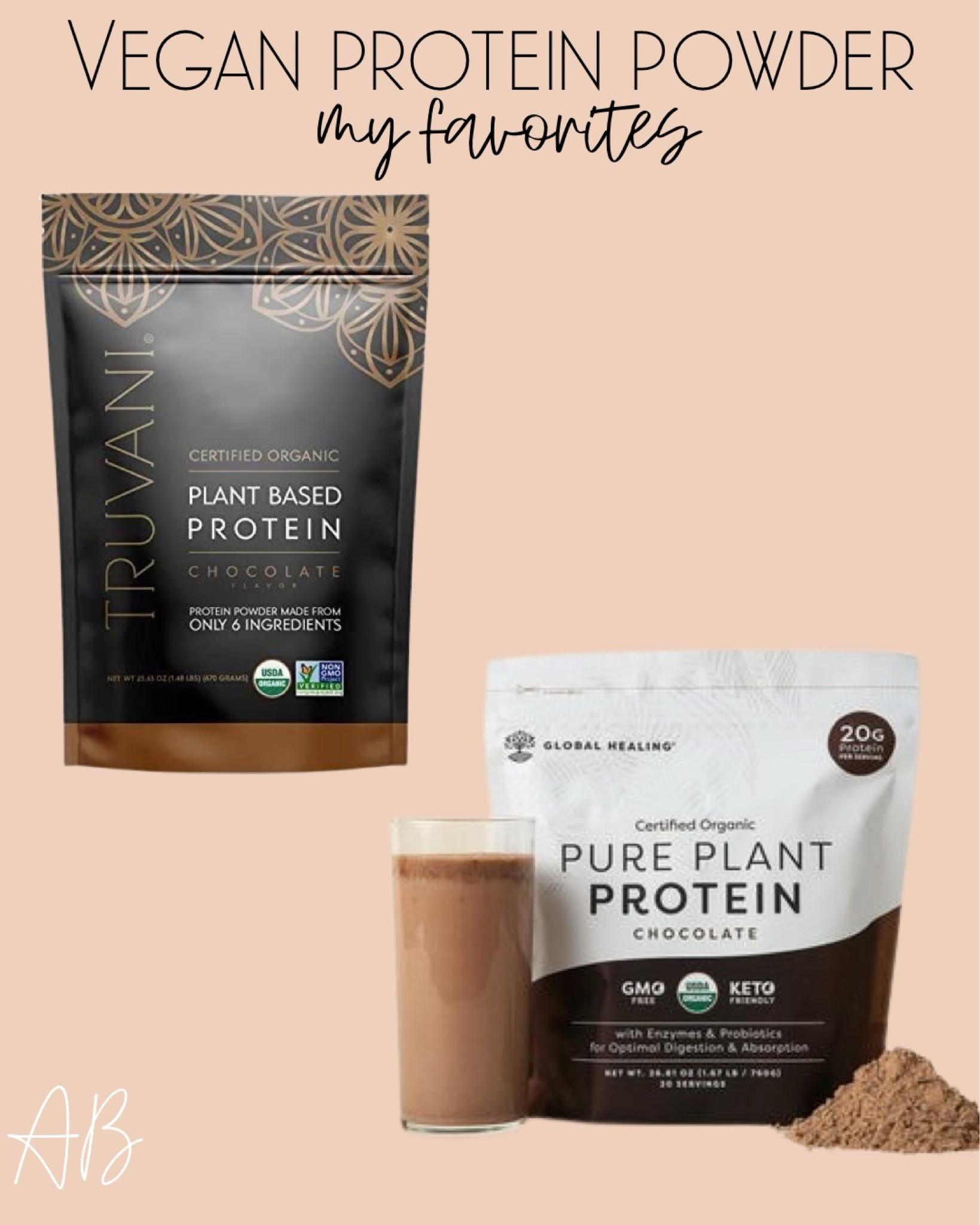 Favorite plant based protein powders 

#LTKFindsUnder100 #LTKFitness #LTKFindsUnder50