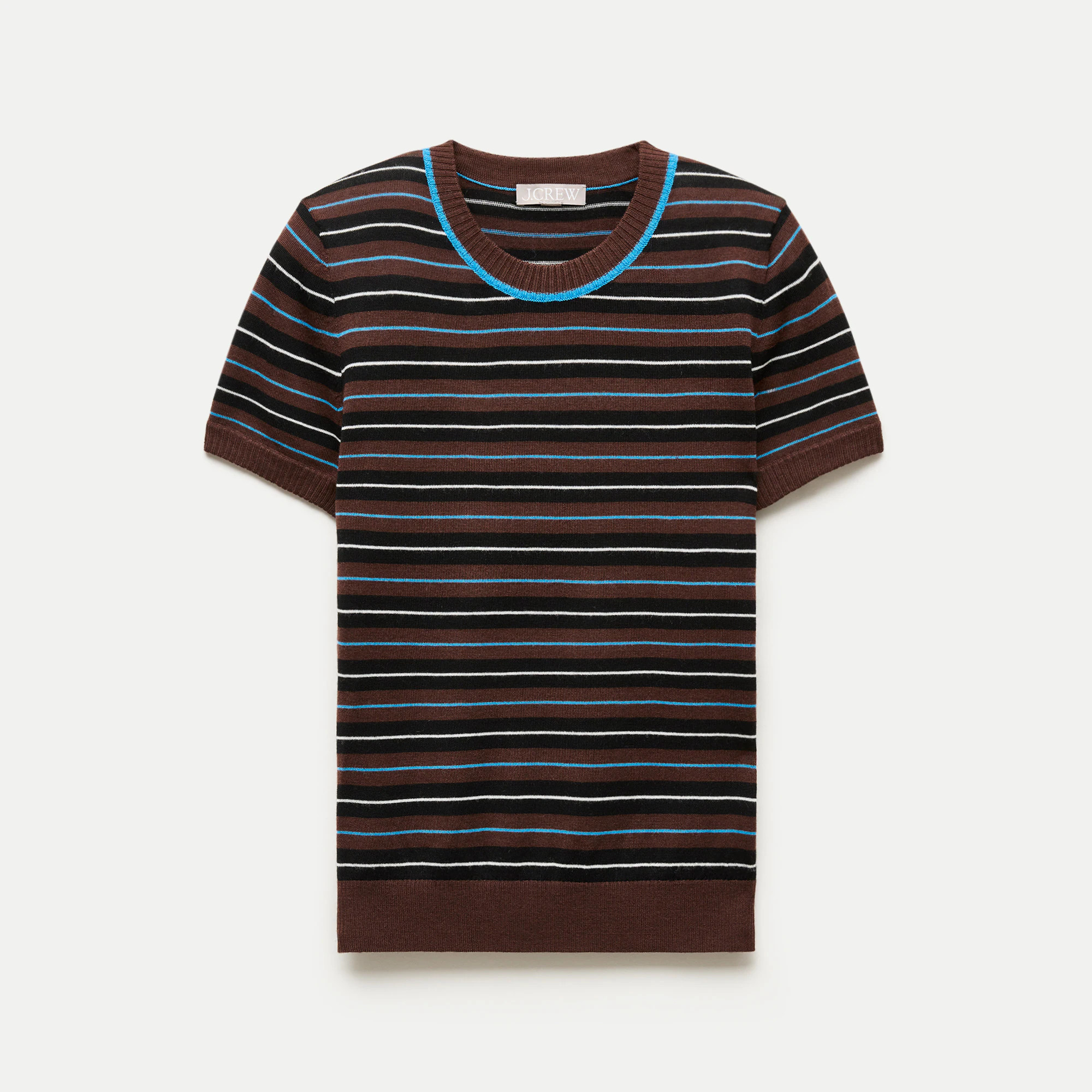 Sweater-tee in striped merino wool | J. Crew US