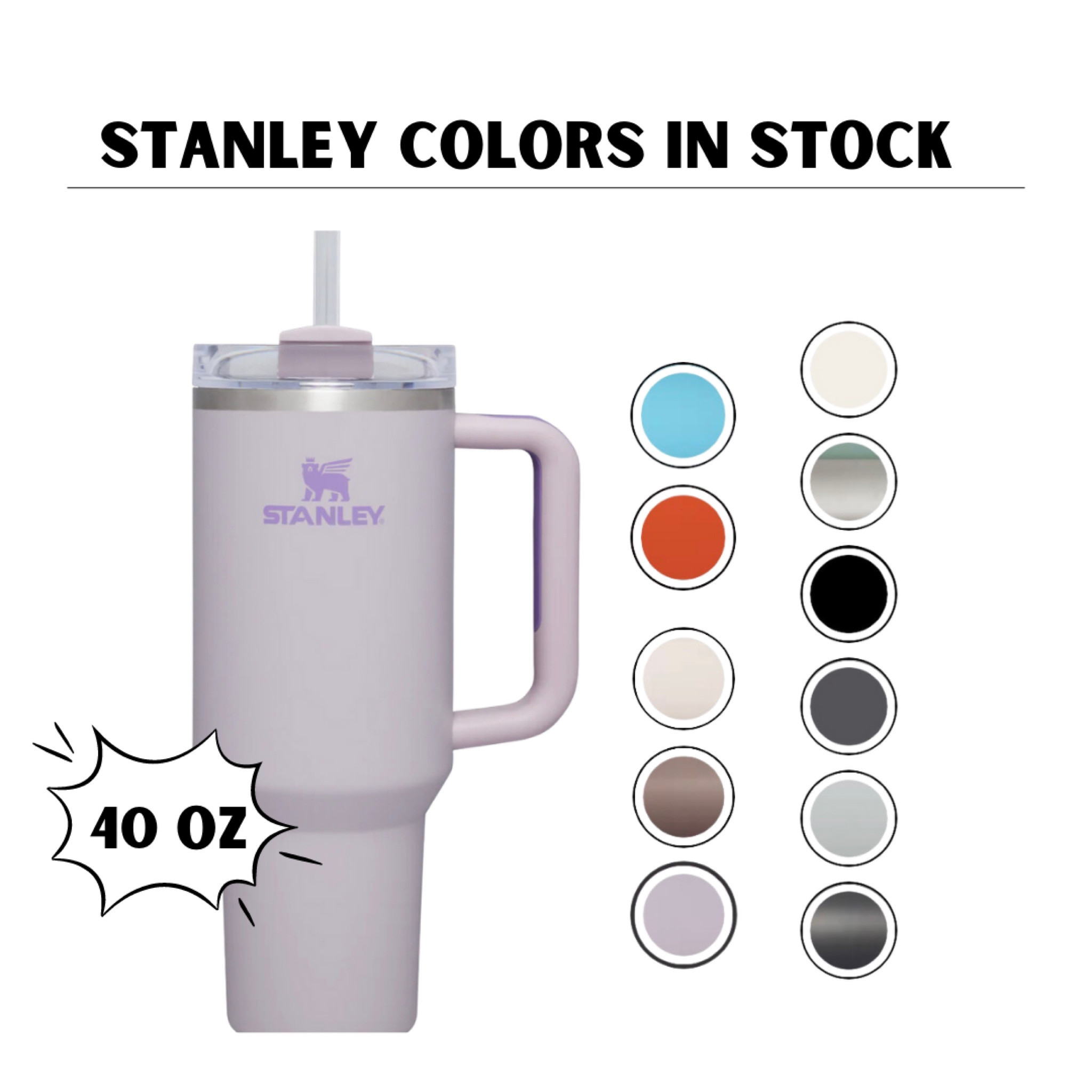 Stanley tumbler colors available now! 

#LTKhome #LTKfamily #LTKFind