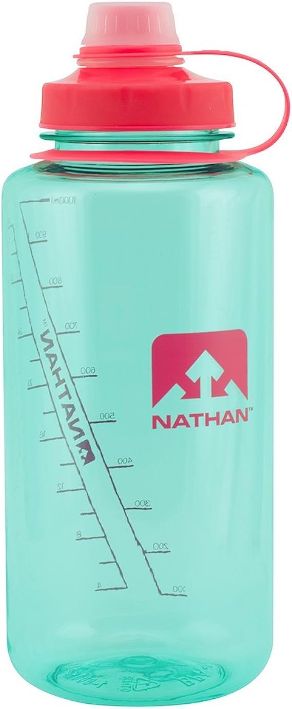 Nathan BigShot Water Bottle. BPA and Odor Free. 32oz / 1 Liter Water Bottle. | Amazon (US)