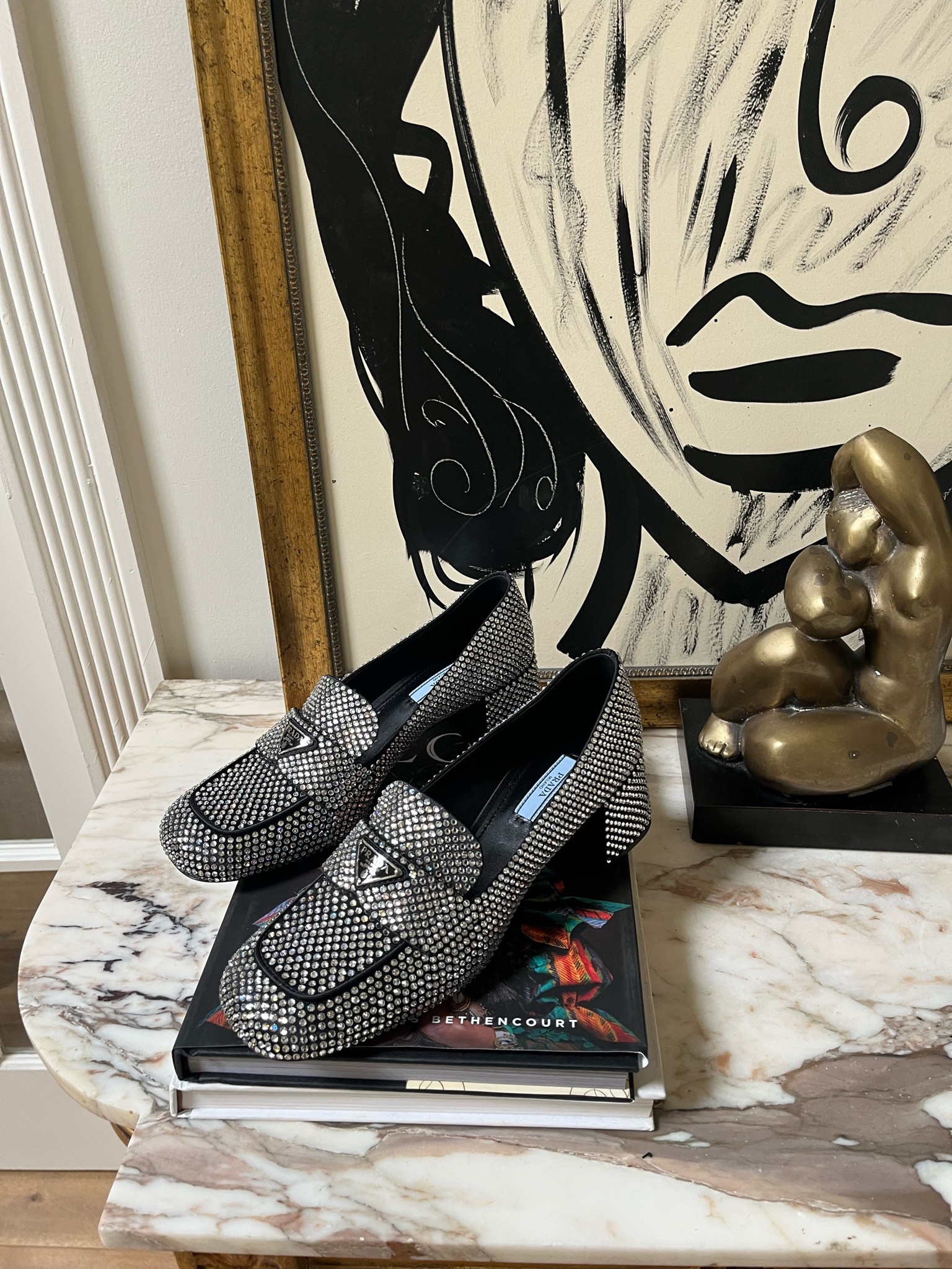 When yay want to feel extrodinary! Prada Crystal loafers! 

#LTKstyletip