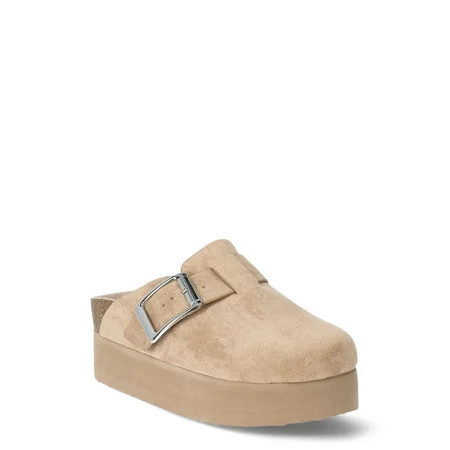 Madden NYC Women s Buckle Platform Clogs Sizes 7-11 | Walmart (US)