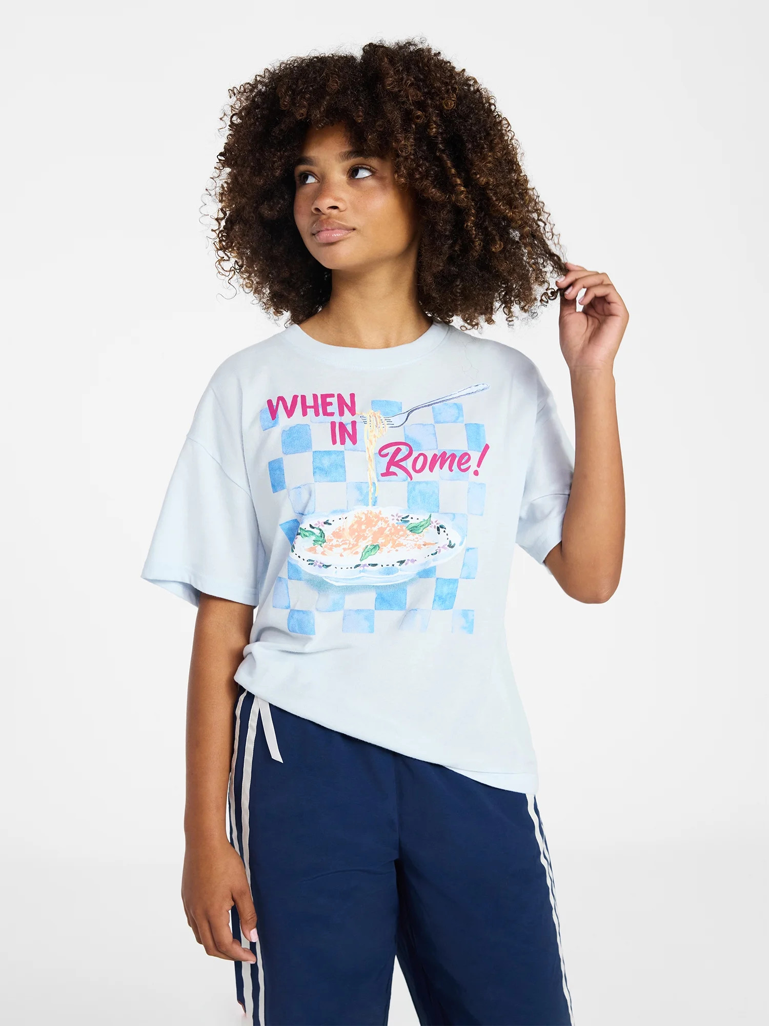 Weekend Academy Girls Graphic Tee with Short Sleeves, Sizes 4-18 | Walmart (US)