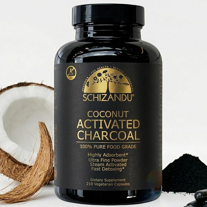 Activated Charcoal Powder, Food Grade Detox, Non GMO Veggie Capsules, for Detoxification,Teeth Wh... | Amazon (US)