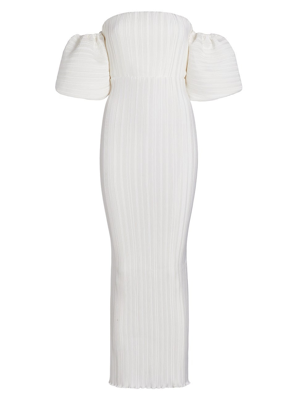 Women's Bridal Sirene Puff-Sleeve Gown - Ivory - Size 4 | Saks Fifth Avenue