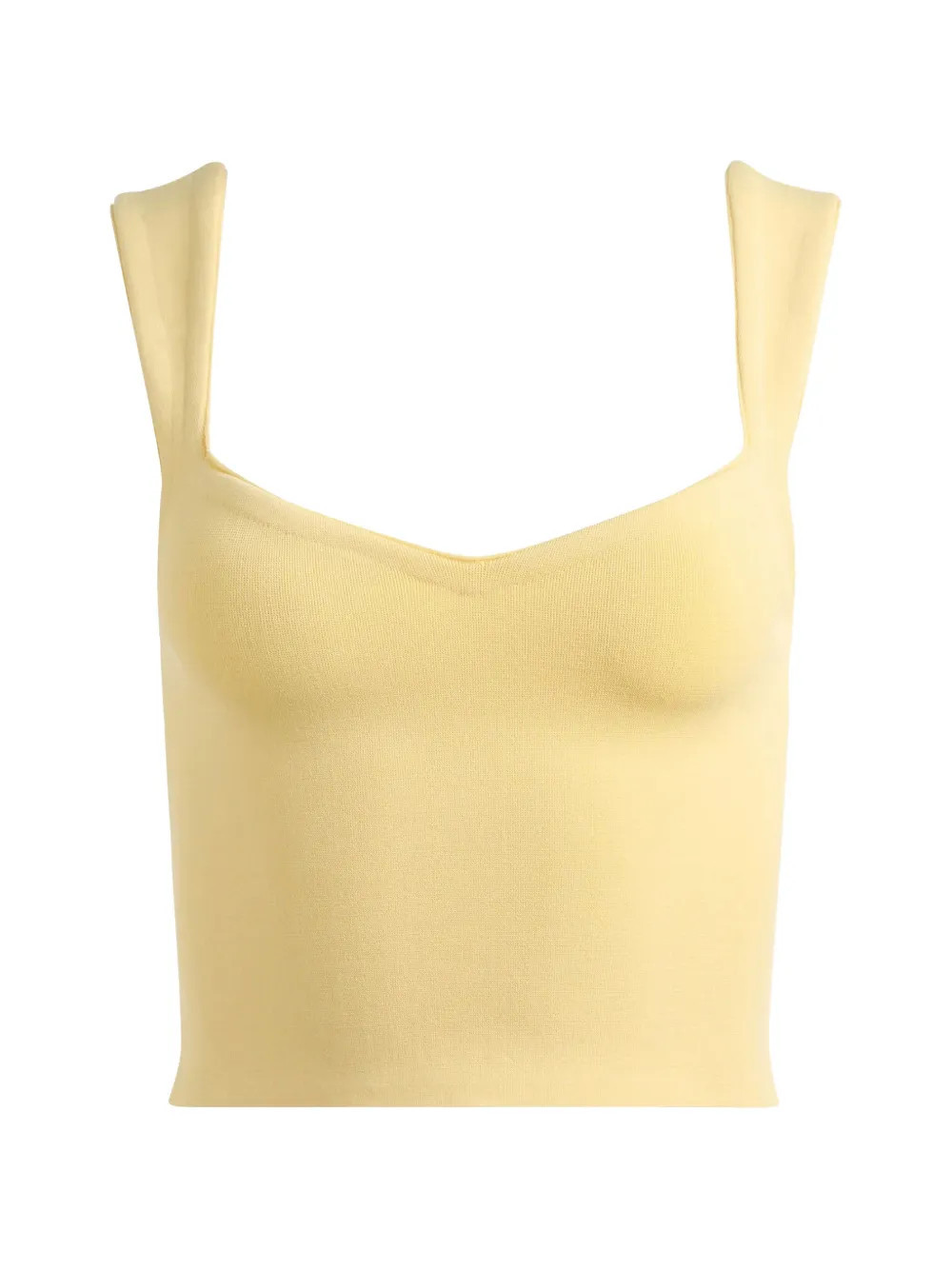 alice + olivia sweetheart tank - Yellow | Farfetch Global