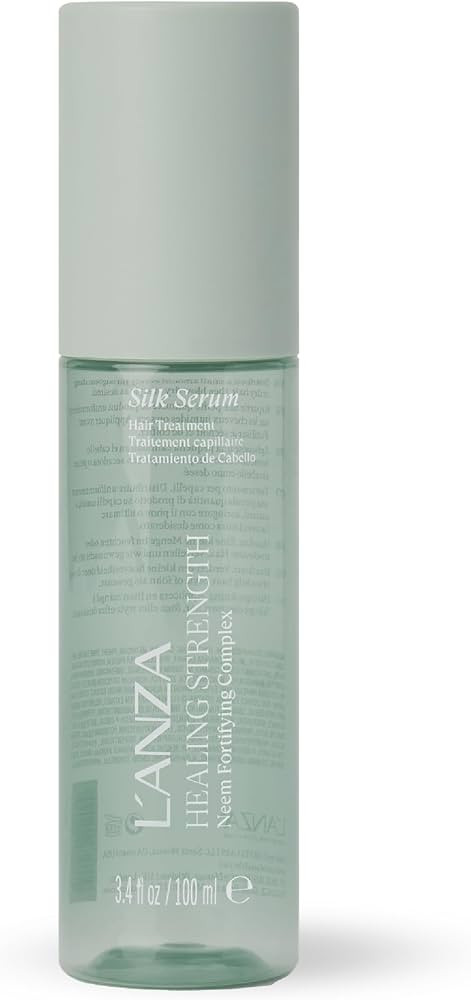 L'ANZA Healing Strength Silk Serum Strengthening Hair Treatment, Repairs Damage, UV & Heat Protec... | Amazon (US)