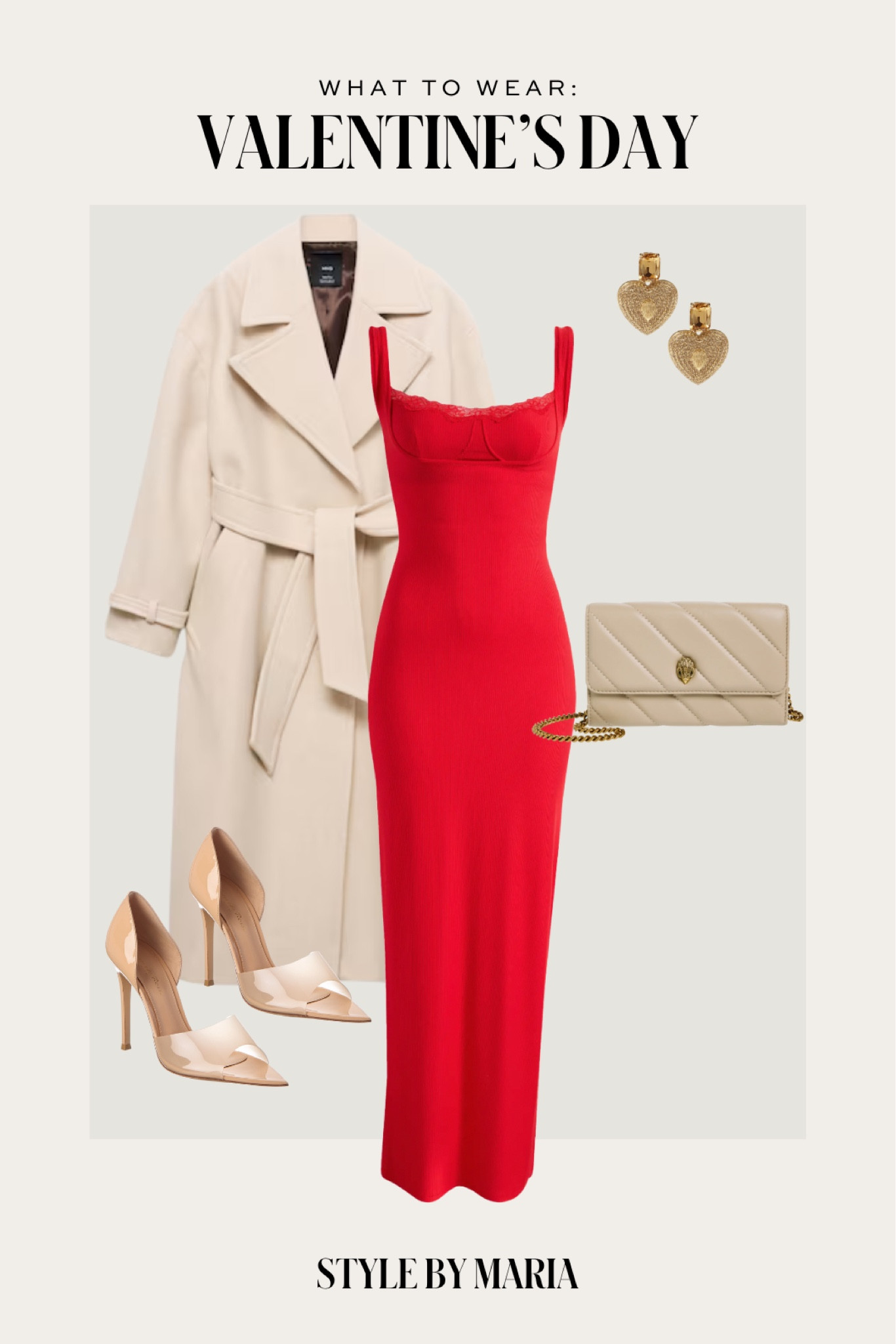 Valentine’s Day outfit
Red cocktail dress
Mango wool coat
Gianvito Rossi Bree pumps on sale 

#LTKStyleTip #LTKSaleAlert #LTKSeasonal