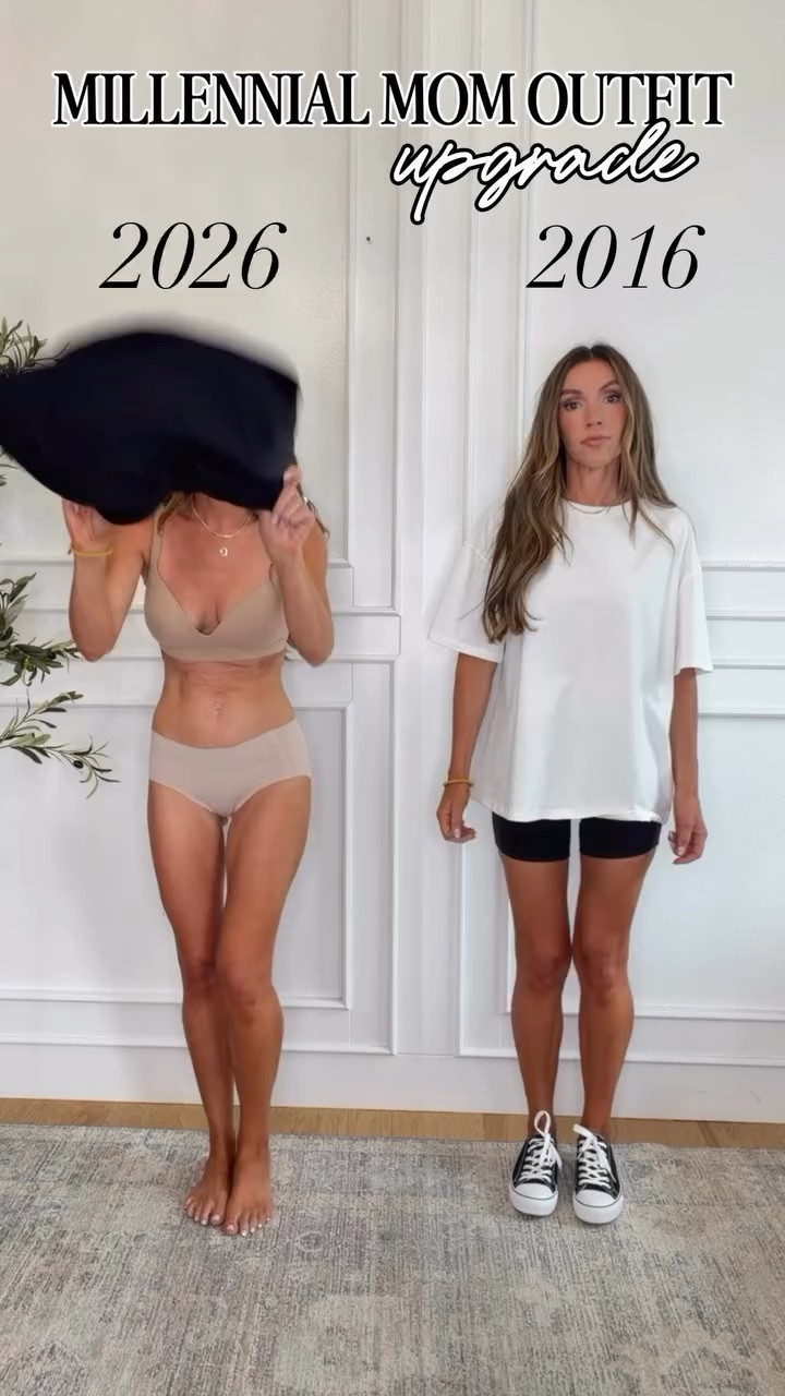 Biker shorts & oversized tees are definitely a security blanket, but if you try out one of these flattering a-line athletic skorts, you’ll never go back! I feel MORE covered & they are obviously MORE flattering! With pockets, wicking material, built in shorts, and elastic waist bands, it just makes sense! Also, it’s no bra summer ladies & the tanks had built in BRAS that actually lift! Let me know your thoughts below.. because I know you will! 😉

#amazon #amazonfinds #founditonamazon outfit inspo, mom oufit, millennial mom, casual outfit, spring fashion, spring outfit, biker shorts, mom shorts millennial mom fashion, updated style

#LTKootd #LTKgrwm #LTKmomlife