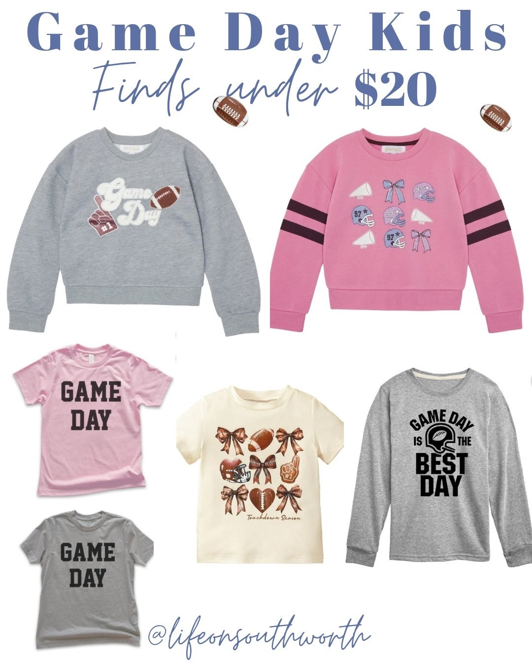 Get your kids Game Day ready with these cute & trendy tops! Who are you rootin’ for this season? 

#LTKKids #LTKFamily #LTKFindsUnder50