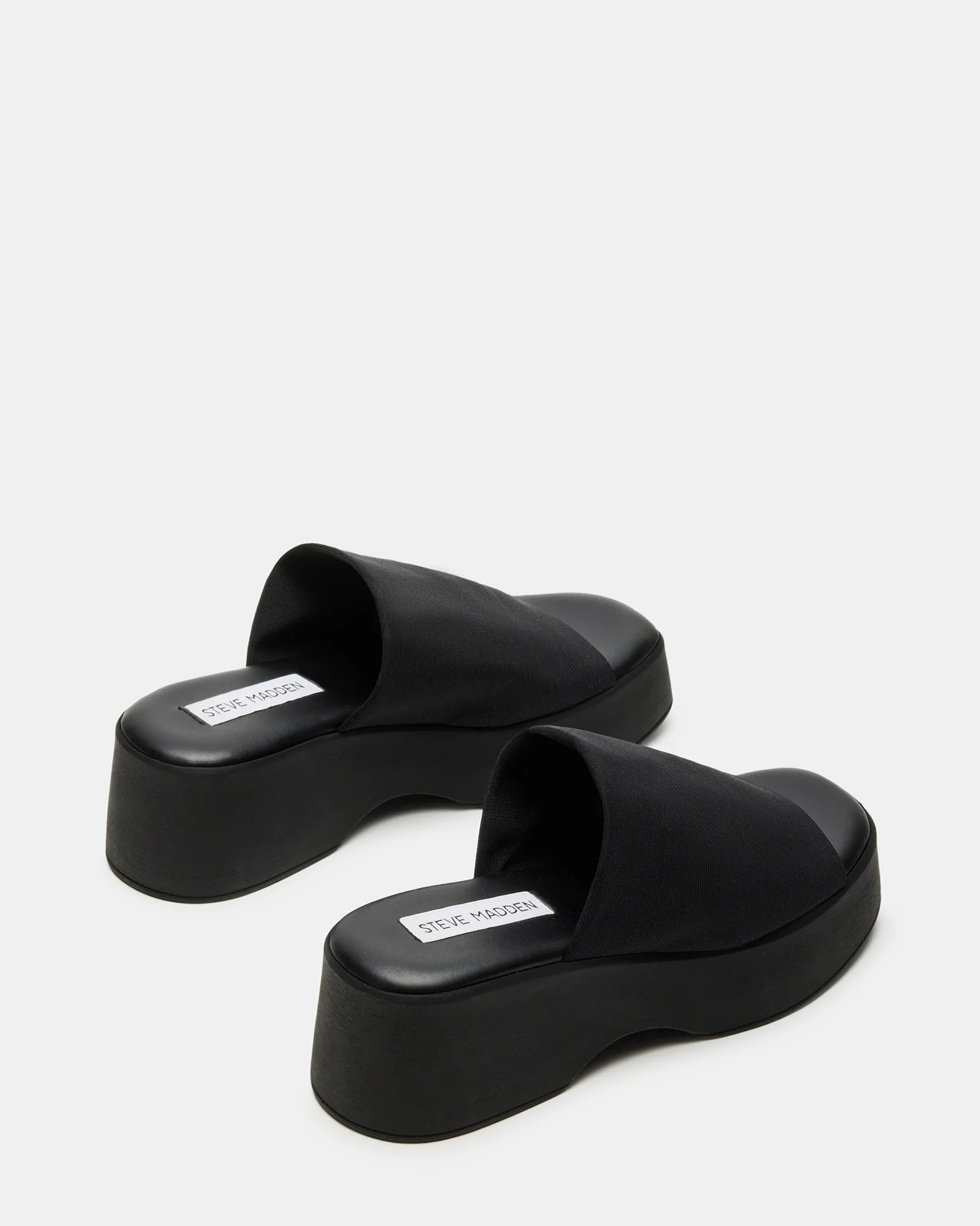 SLINKY30 Black Women's Platform Sandal | Steve Madden (US)