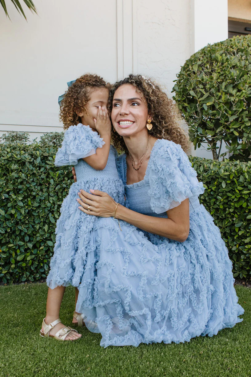 Cloud Nine Dress in Powder Blue - FINAL SALE | Ivy City Co